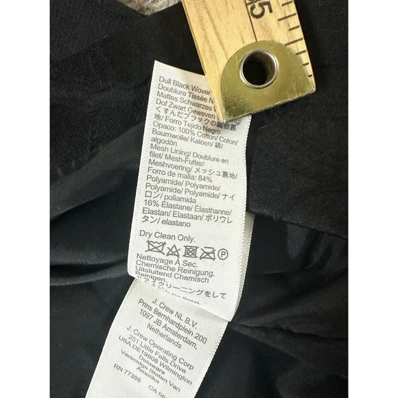 J. Crew Collection Black Jacquard Cocktail Dress Strapless Size 4 New - Picture 10 of 16